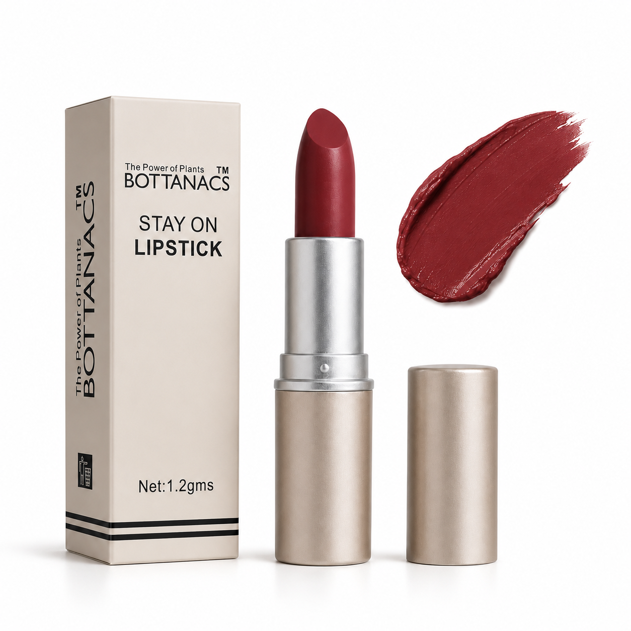 BOTTANACS Stay On Lipstick – Long Lasting & Waterproof | Shade 429