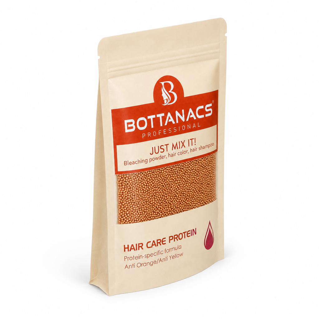 BOTTANACS Professional Hair Care Protein Golden Balls – Anti-Breakage Additive for Bleach, Hair Color & Shampoo – 100g