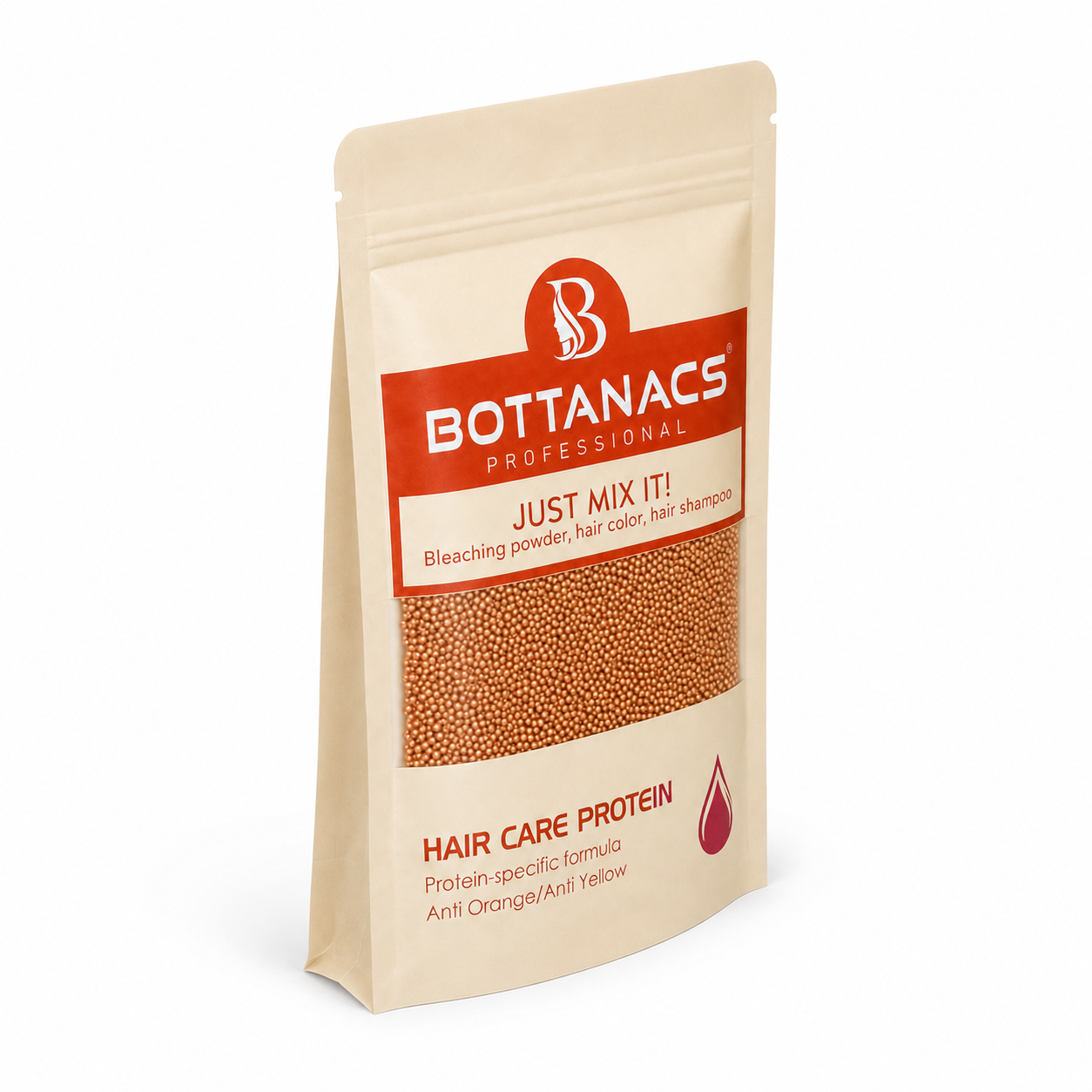 BOTTANACS Professional Hair Care Protein Golden Balls – Anti-Breakage Additive for Bleach, Hair Color & Shampoo – 100g