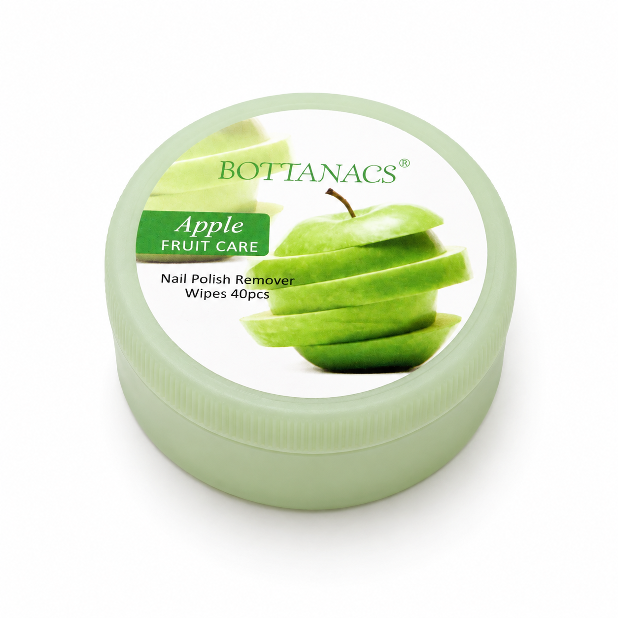 BOTTANACS Apple Nail Polish Remover Wipes – 40pcs