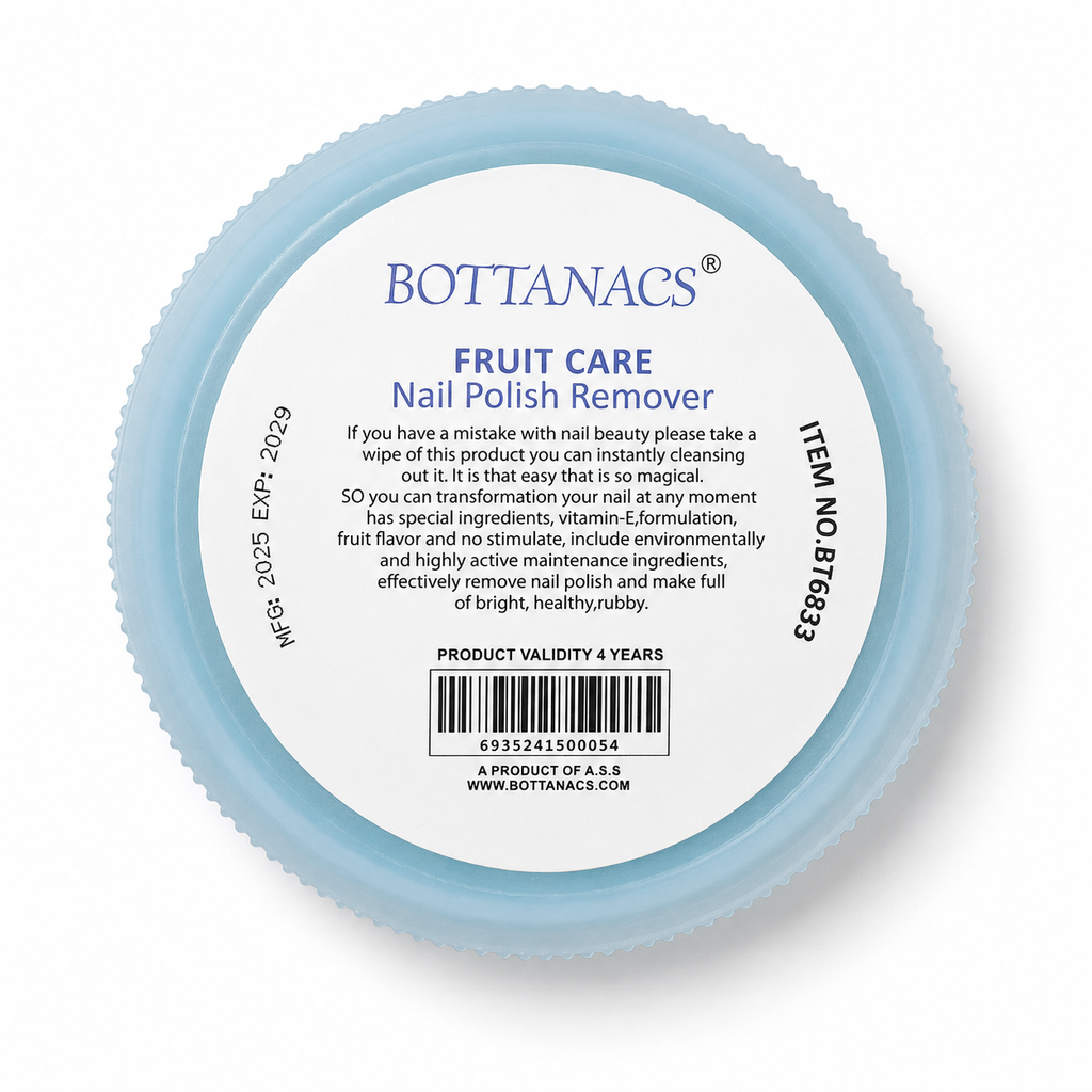 BOTTANACS Blueberry Nail Polish Remover Wipes – 40pcs