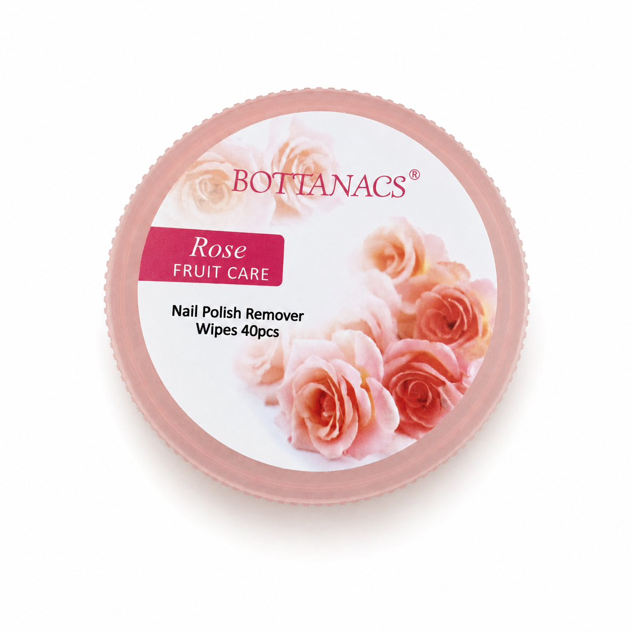 BOTTANACS Rose Nail Polish Remover Wipes – 40pcs