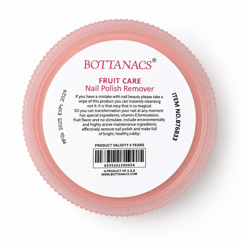 BOTTANACS Rose Nail Polish Remover Wipes – 40pcs