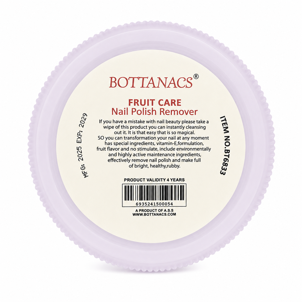 BOTTANACS Grapes Nail Polish Remover Wipes – 40pcs