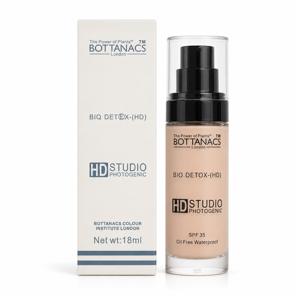 BOTTANACS Bio Detox HD Studio Photogenic Foundation SPF 35 – BE05 Rose Beige – 18ml
