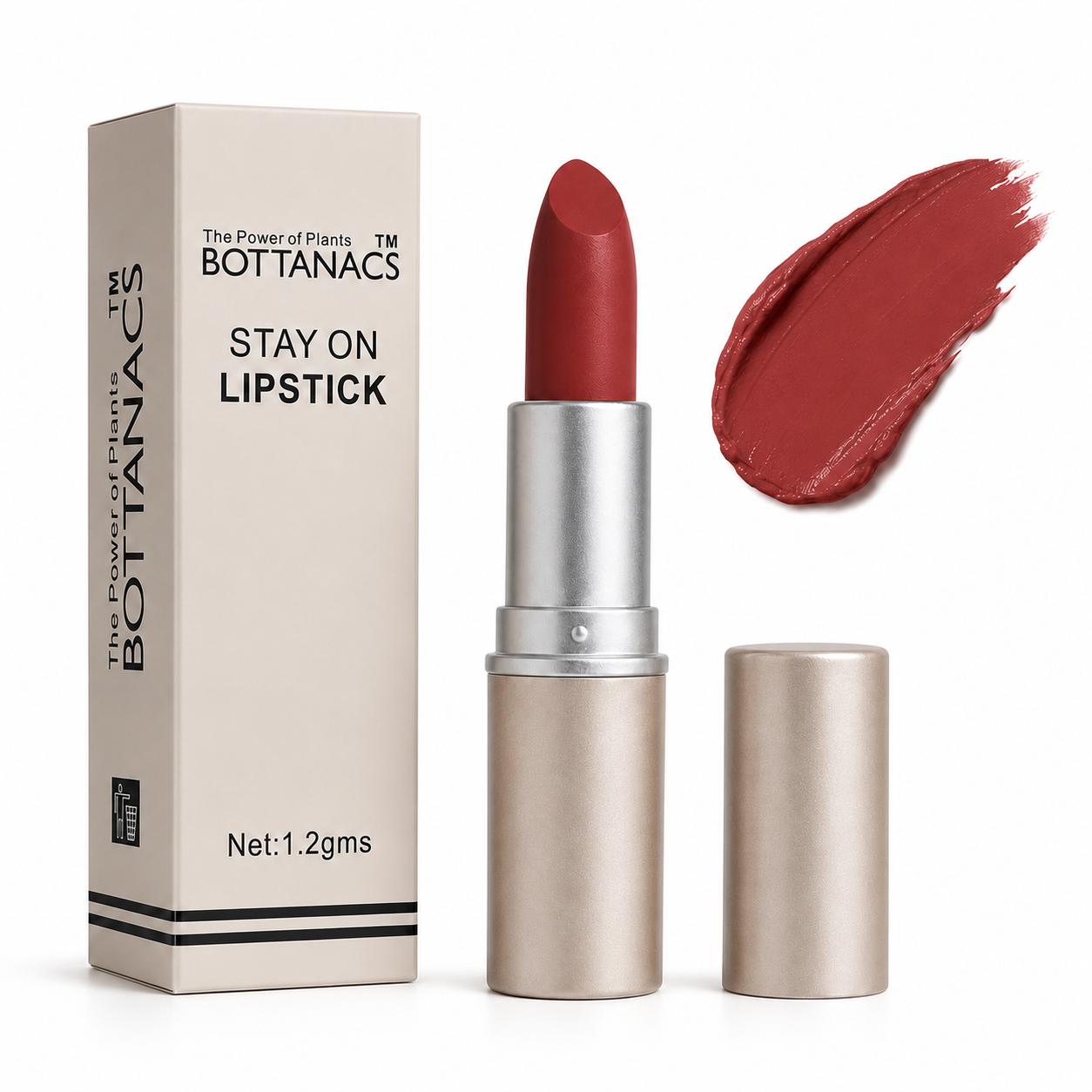 BOTTANACS Stay On Lipstick – Long Lasting Matte Finish | Shade 468