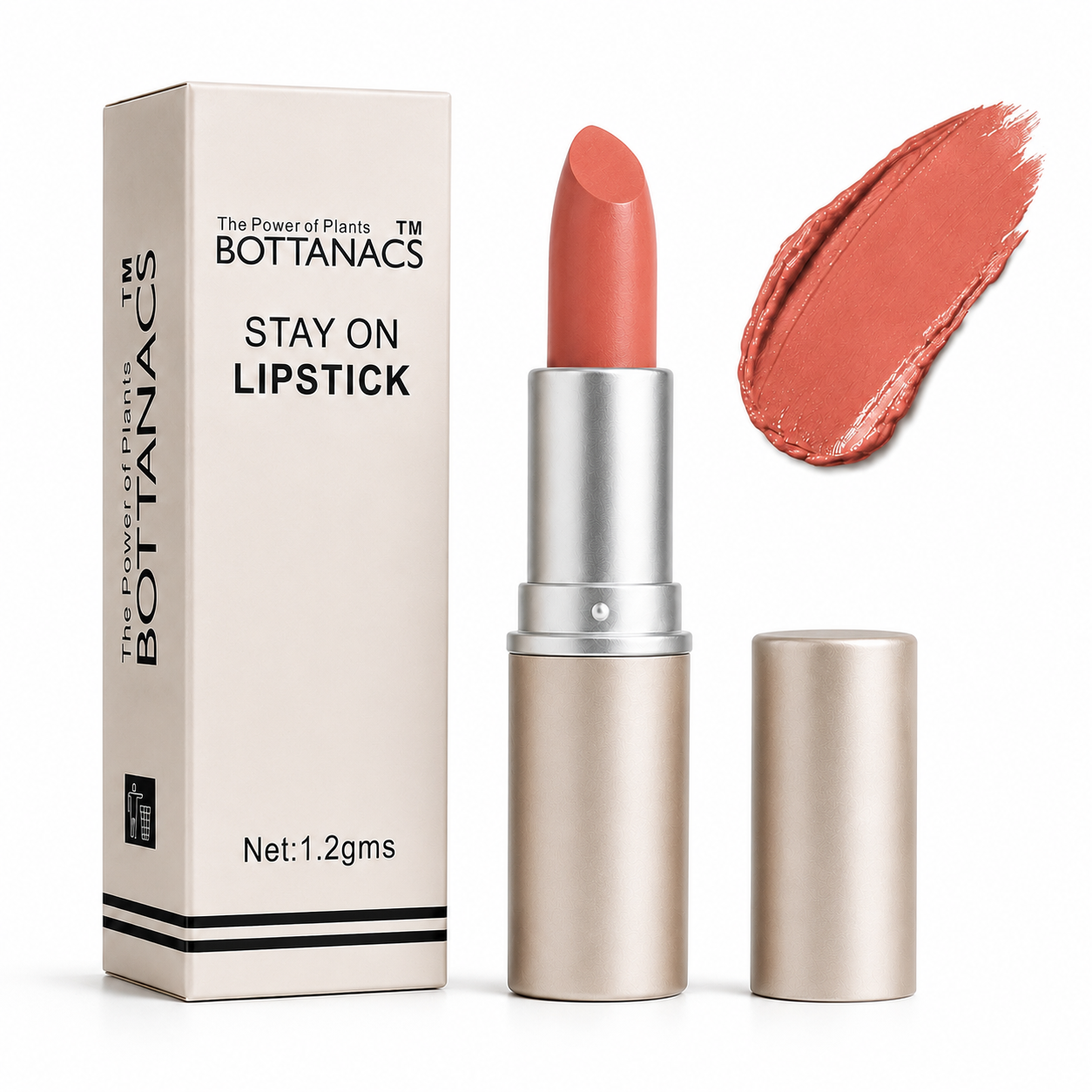 BOTTANACS Stay On Lipstick – Long Lasting Matte Finish | Shade 454