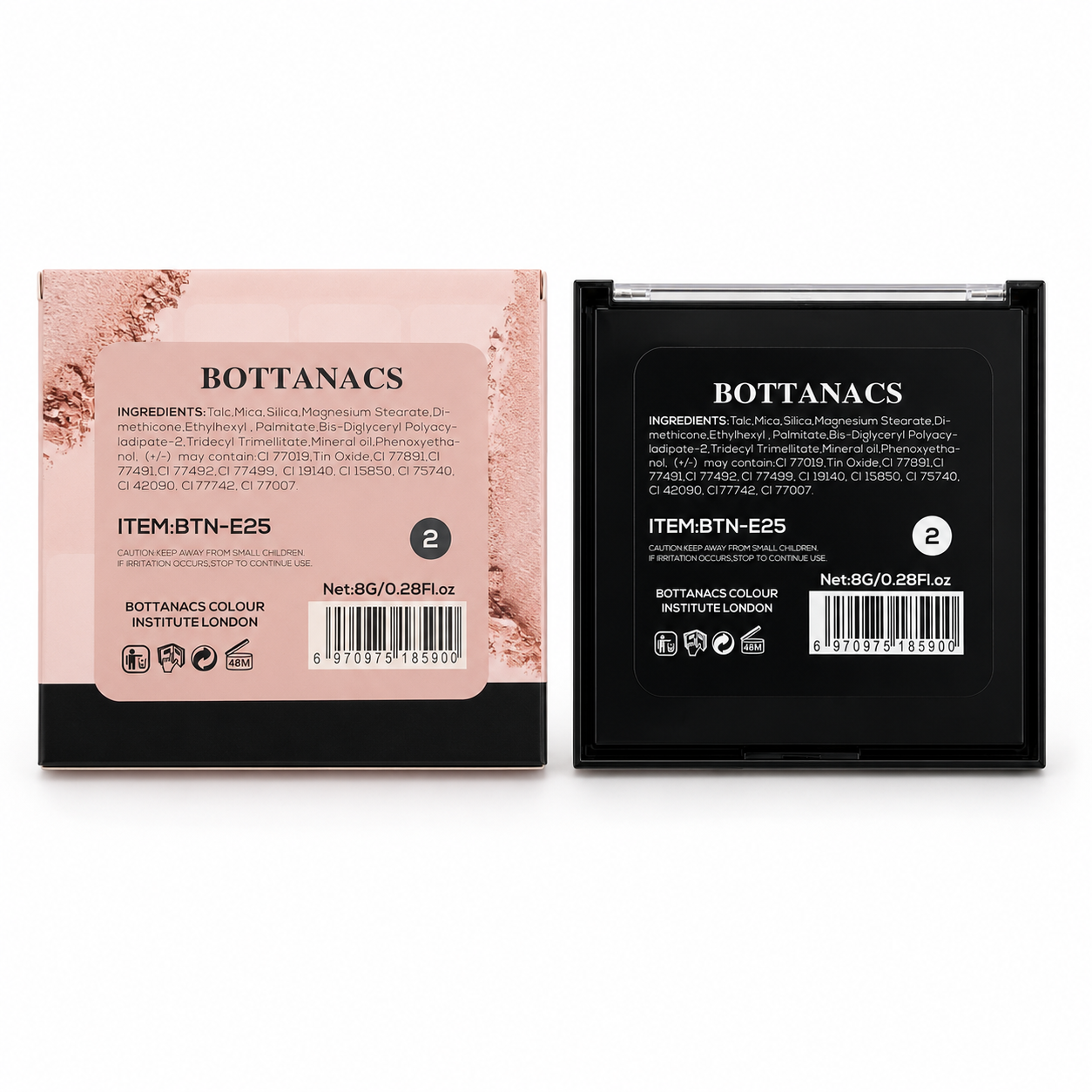 BOTTANACS Diamond 25-Color Eyeshadow Palette