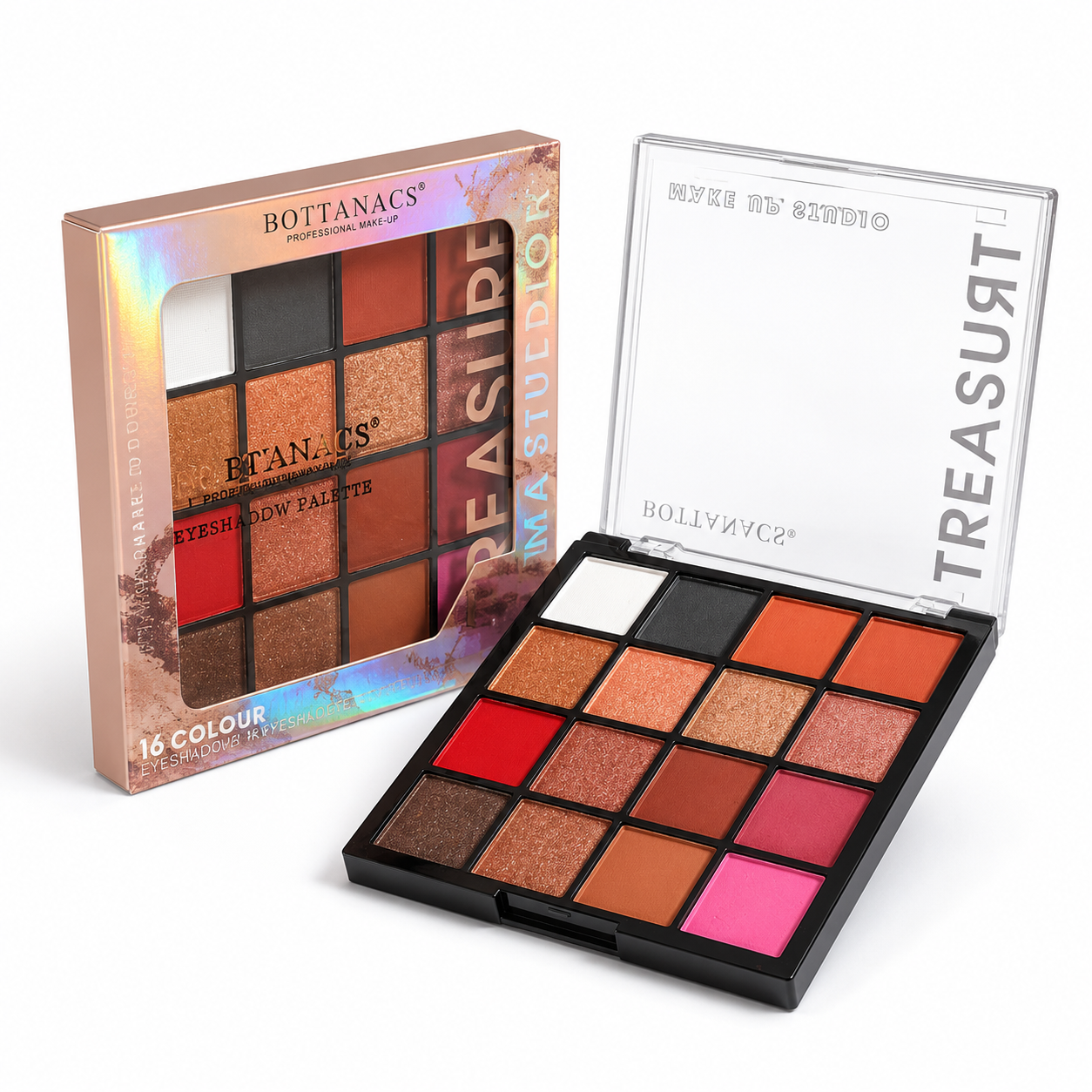 BOTTANACS Treasure 16 Colour Eyeshadow Palette