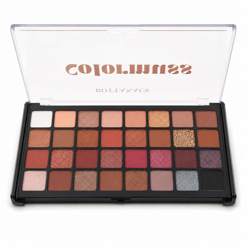 BOTTANACS 32 Color Professional Eyeshadow Palette – Matte, Shimmer & Glitter Finish