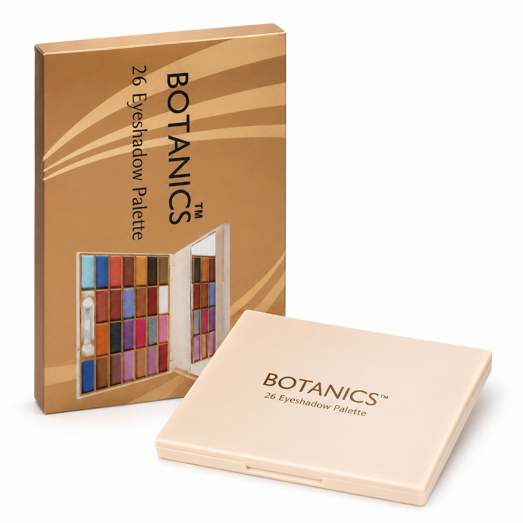 BOTTANICS 26 Colour Eyeshadow Palette with Mirror