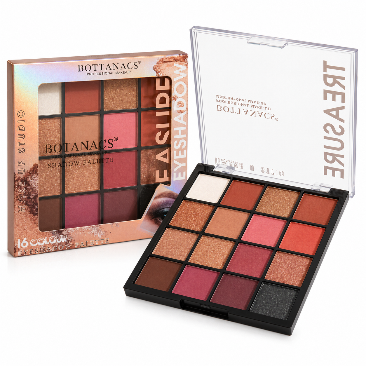 BOTTANACS Treasure 16 Colour Eyeshadow Palette | Shade 04