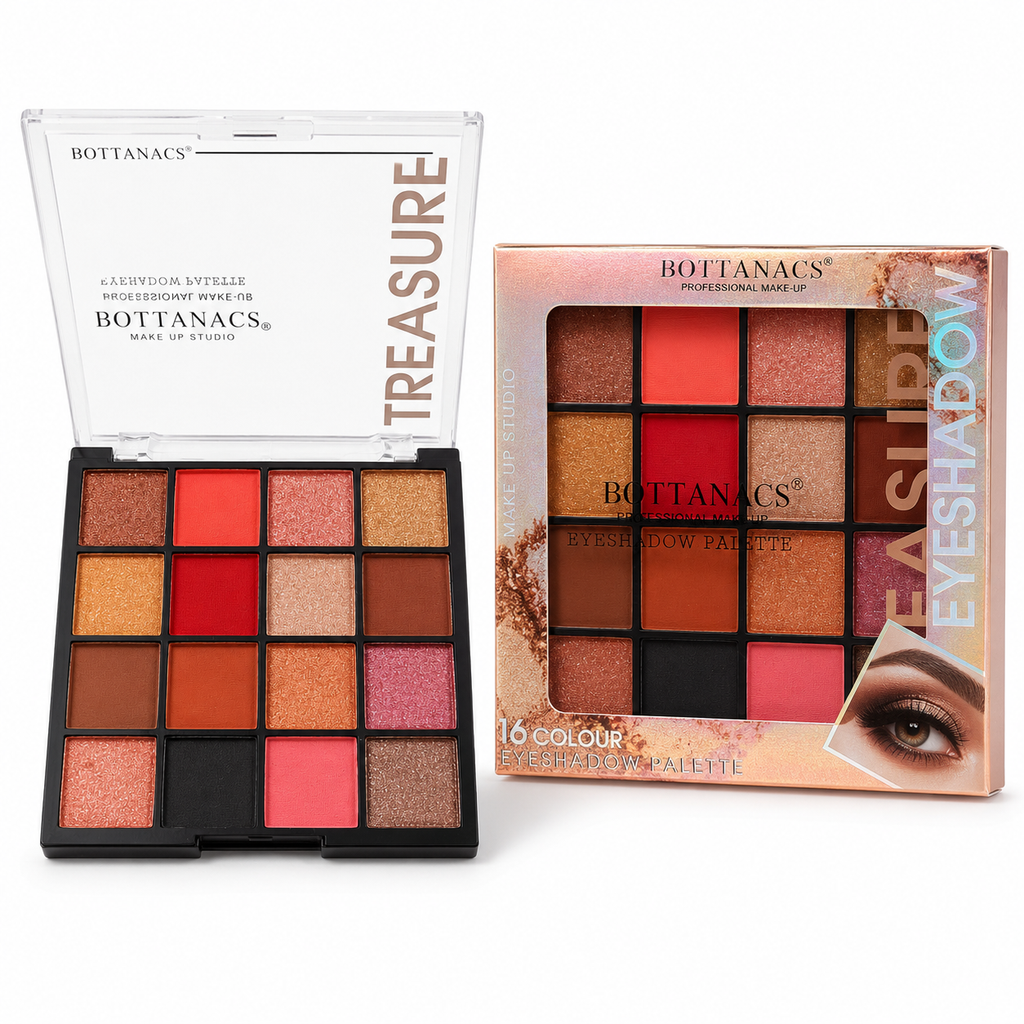 BOTTANACS Treasure 16 Colour Eyeshadow Palette | Shade 03