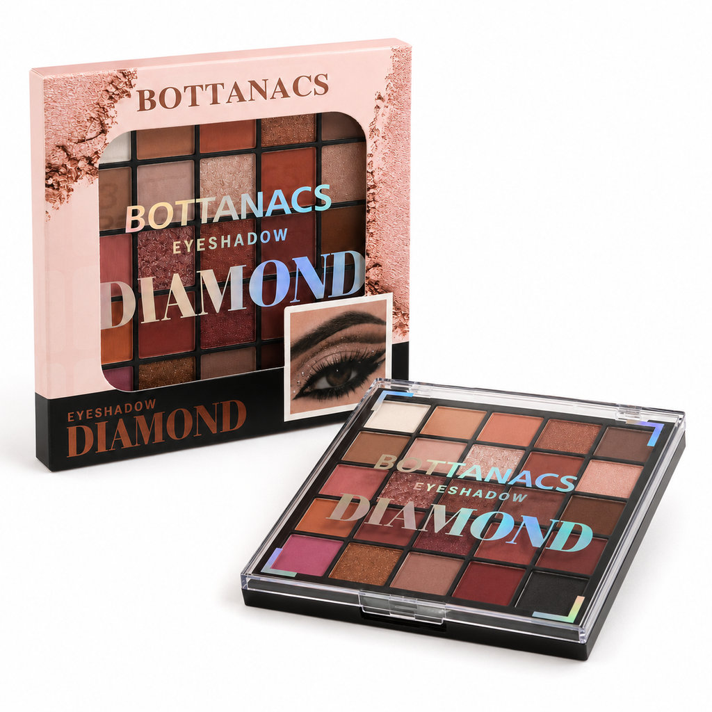 BOTTANACS Diamond 25-Color Eyeshadow Palette | Shade 01