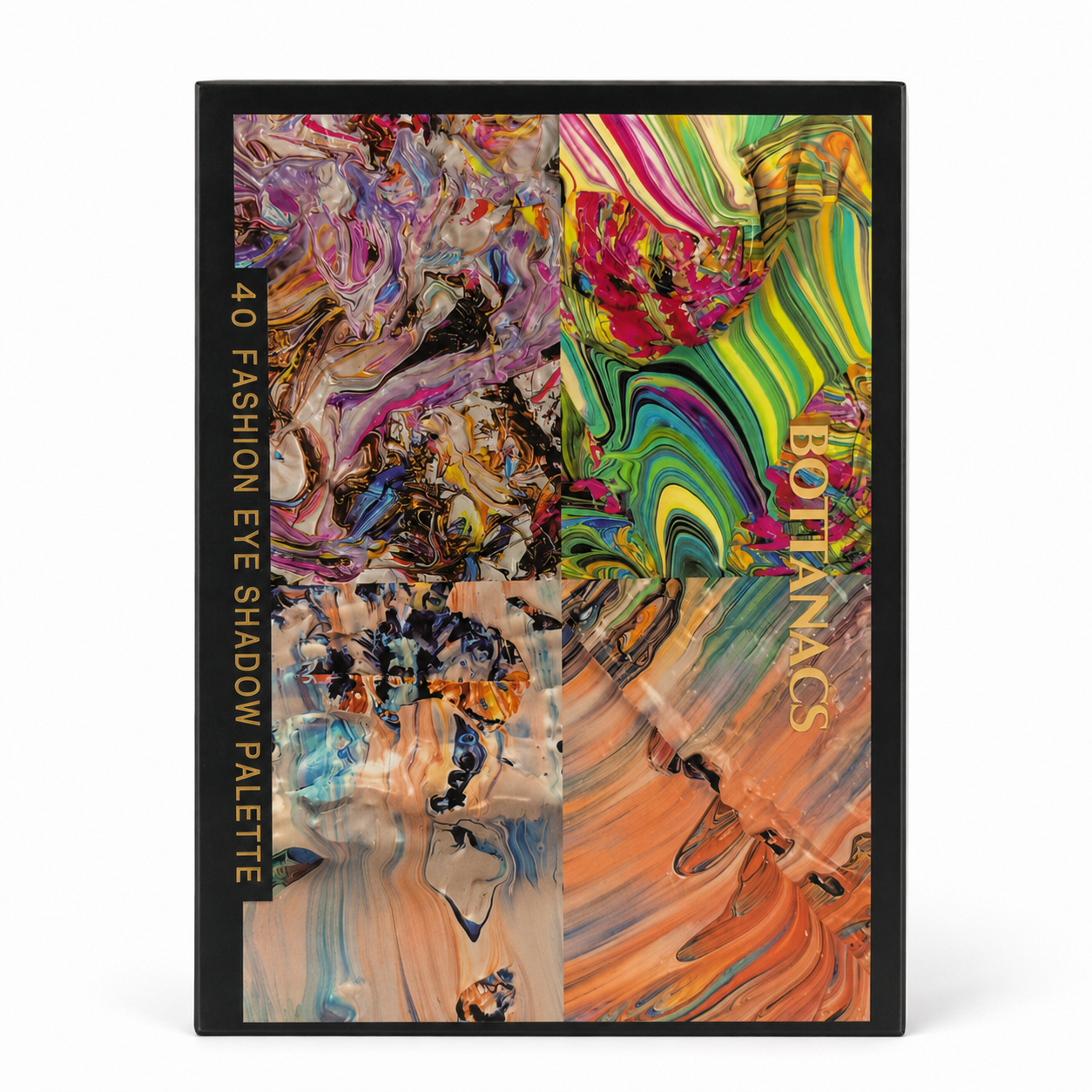 BOTTANACS 40 Color Professional Eyeshadow Palette | Highly Pigmented Matte & Shimmer Makeup Palette with Mirror