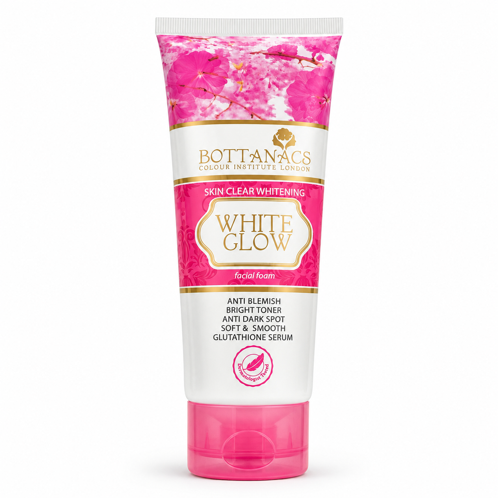 BOTTANACS White Glow Facial Foam – Skin Clear Whitening – 85ml