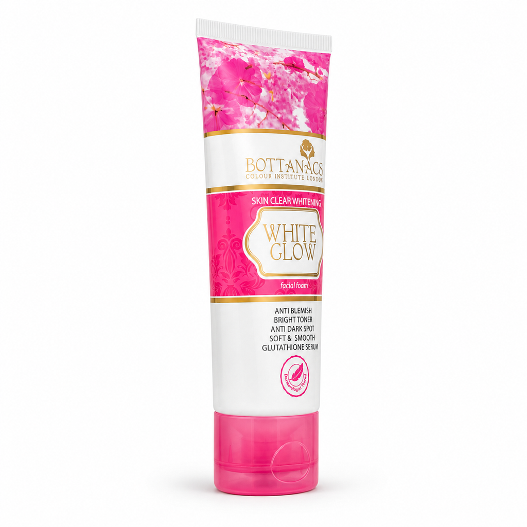 BOTTANACS White Glow Facial Foam – Skin Clear Whitening – 85ml