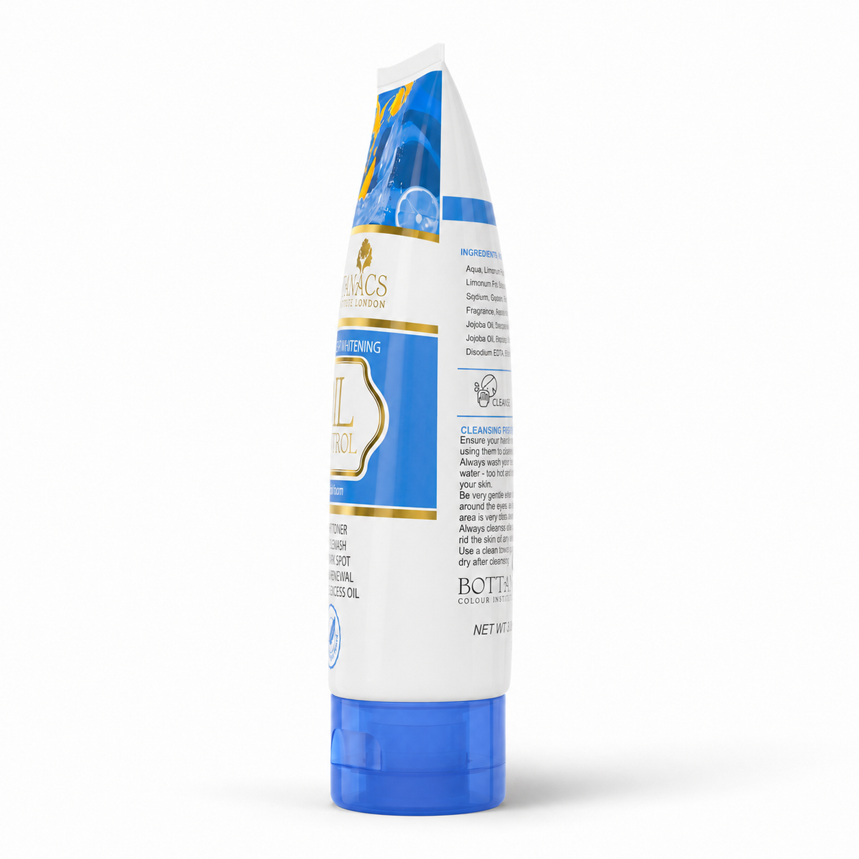 BOTTANACS Oil Control Facial Foam – Skin Clear Whitening – 85ml
