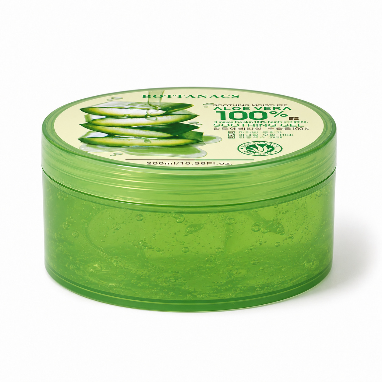 BOTTANACS Aloe Vera 100% Soothing Gel – Soothing Moisture – 200ml
