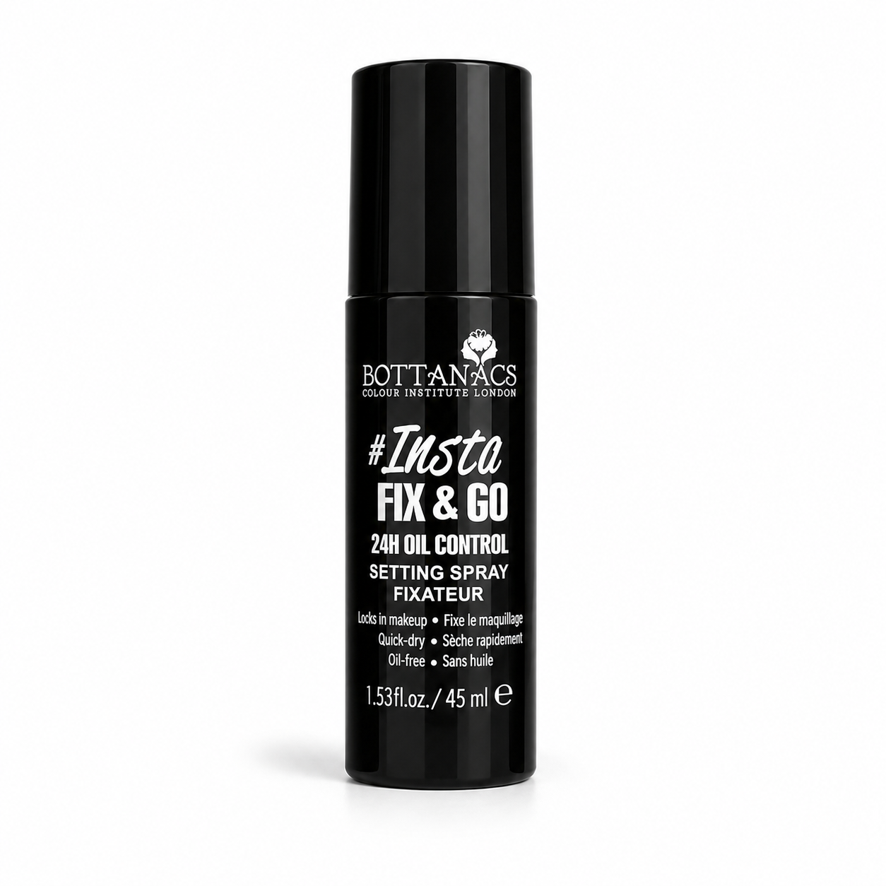 BOTTANACS #Insta Fix & Go 24H Oil Control Setting Spray – Quick Dry Oil-Free Makeup Fixer 45ml