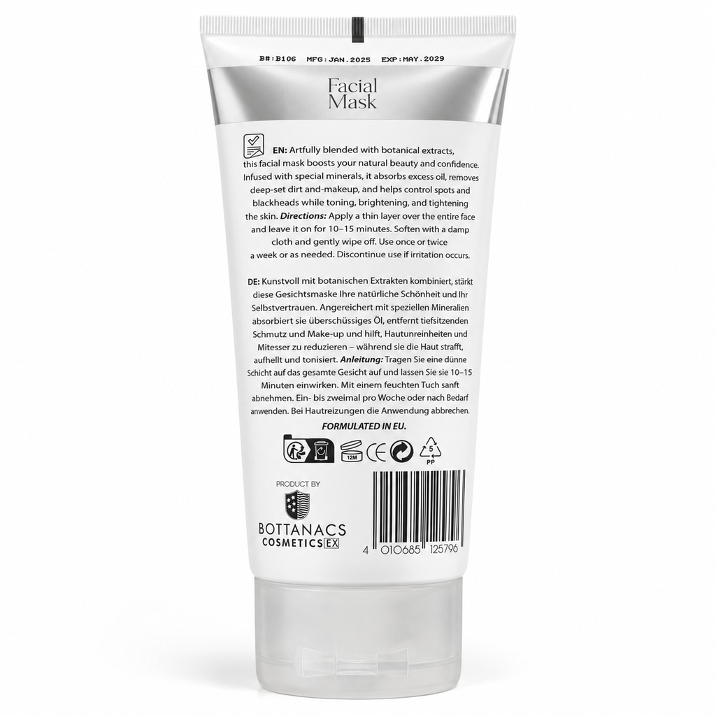 BOTTANACS GlutaWhite Facial Mask – Hydration Boost – 200ml