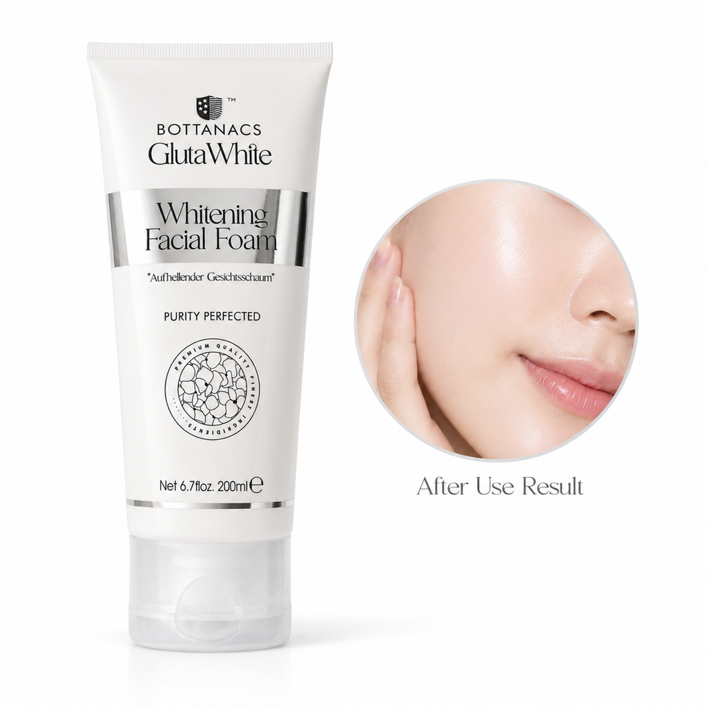 BOTTANACS GlutaWhite Whitening Facial Foam – Purity Perfected – 200ml