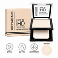 BOTTANACS Professional HD Two Way Cake SPF 35 – Oil-Free Waterproof Compact Powder – Shade 01 Light