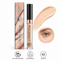 BOTTANACS Professional Make-Up Liquid Concealer – 24H Long-Wearing Waterproof Formula – Shade 02 Light Beige