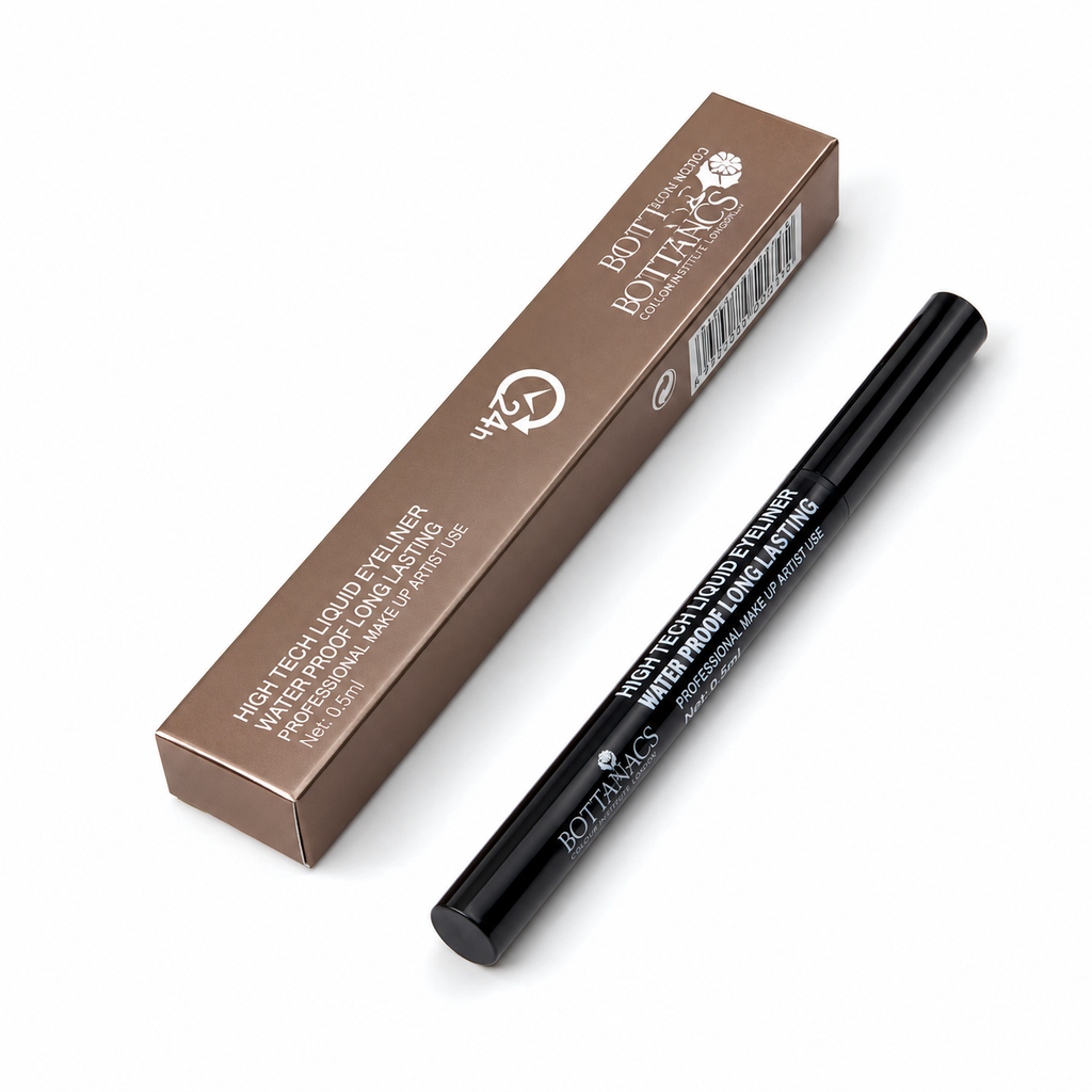 BOTTANACS High Tech Liquid Eyeliner 24H – Waterproof Long-Lasting Precision Liner, 0.5ml