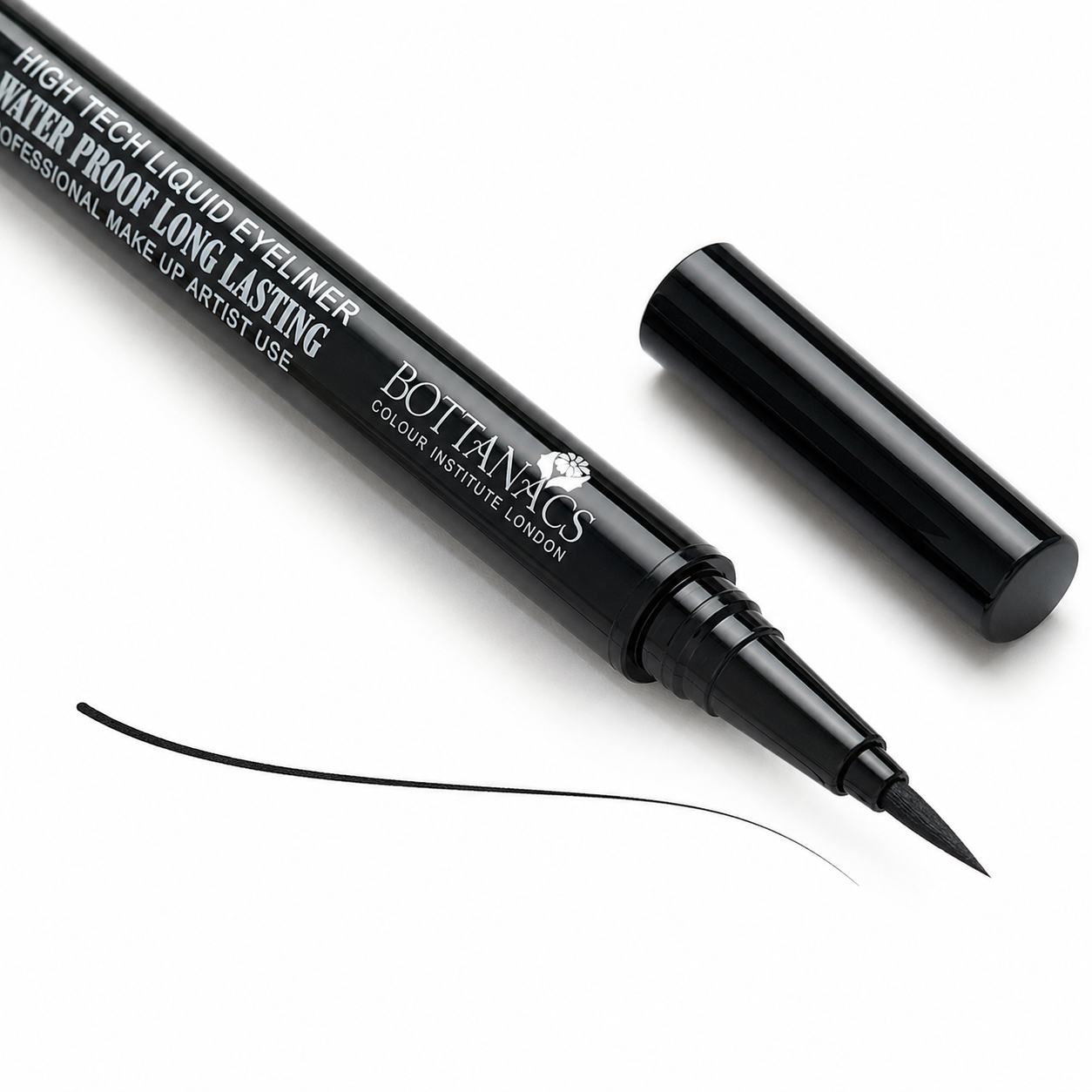 BOTTANACS High Tech Liquid Eyeliner 24H – Waterproof Long-Lasting Precision Liner, 0.5ml