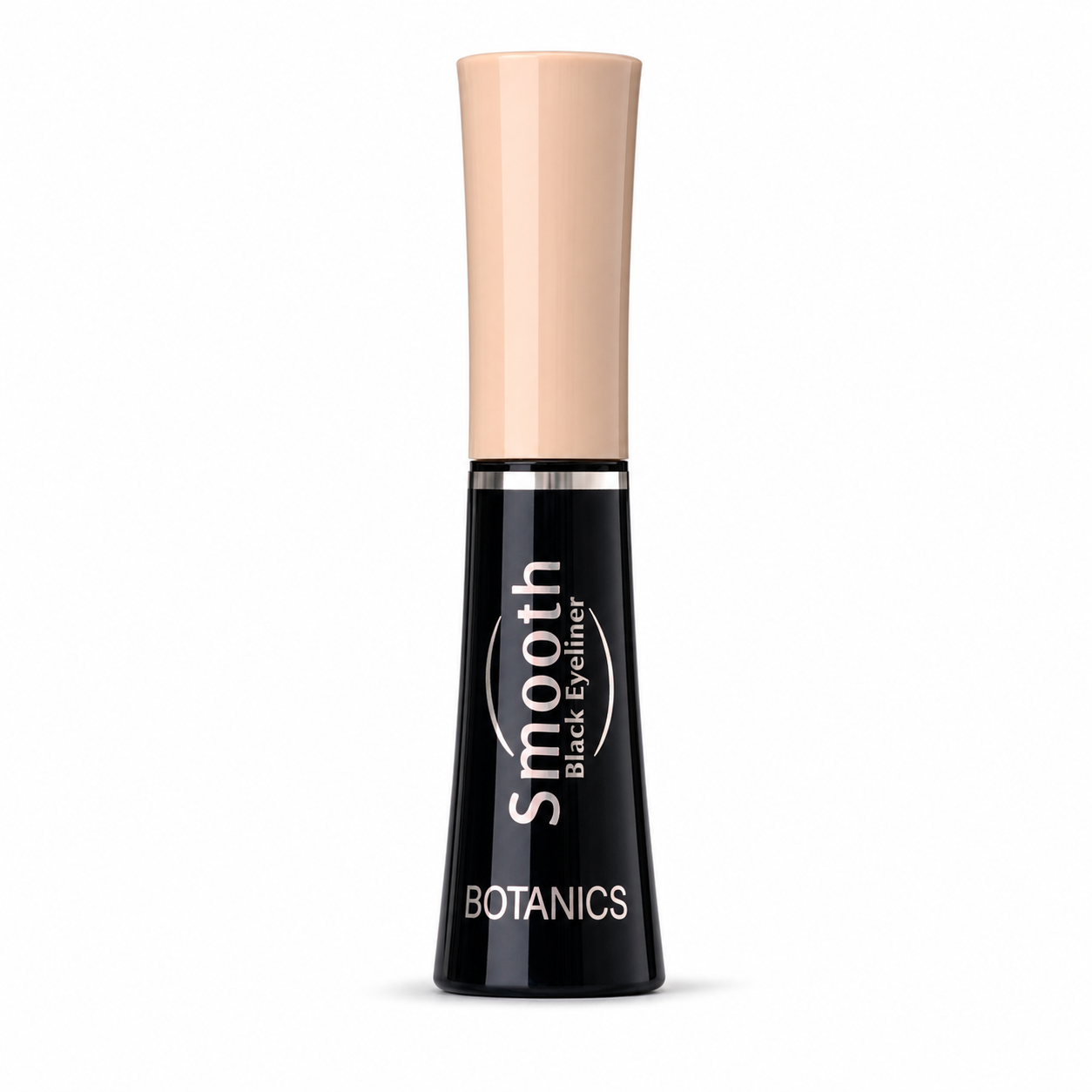 BOTANICS Waterproof Smooth Black Eyeliner – Precision Applicator, 12g