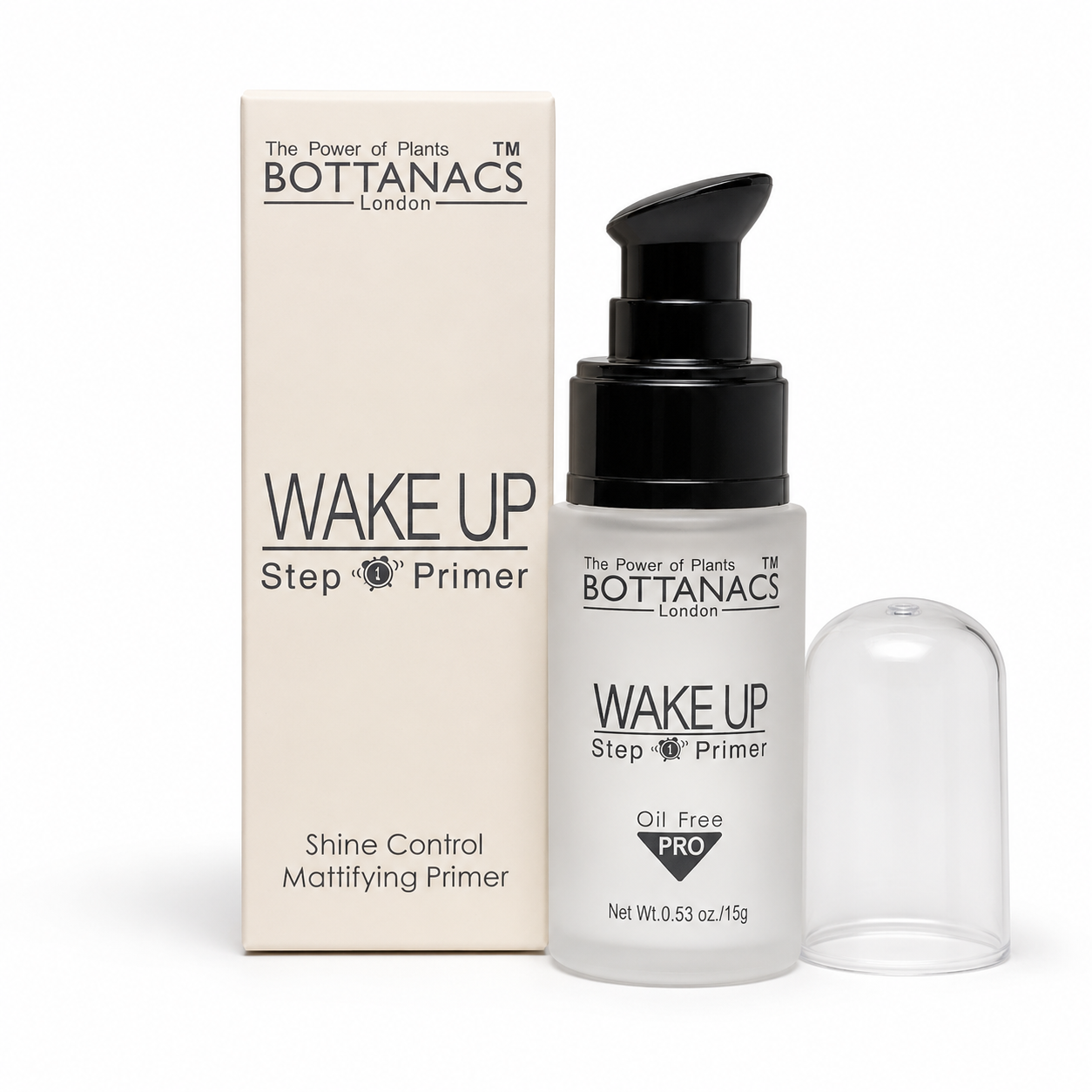 BOTTANACS Wake Up Step 1 Shine Control Mattifying Mineral Primer – Oil Free PRO, 15g