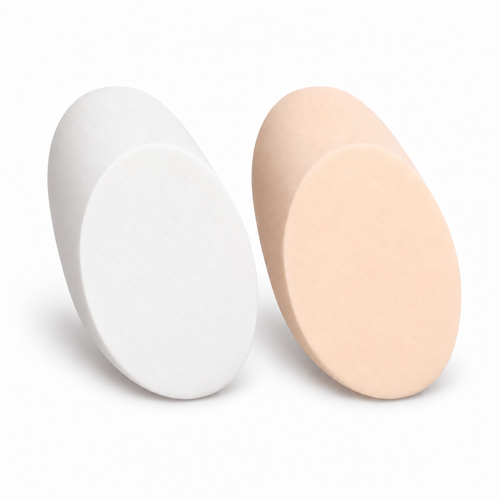 BOTTANACS 2-Piece Oval Makeup Sponge Set – Soft Foundation Blending Puffs