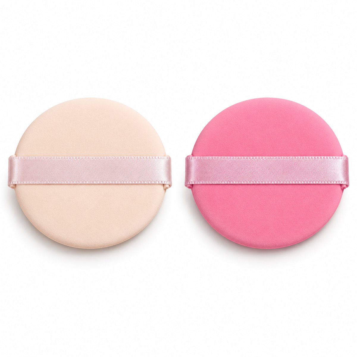 BOTTANACS 2-Piece Round Makeup Puff Set – Soft Cushion Foundation & Powder Puffs