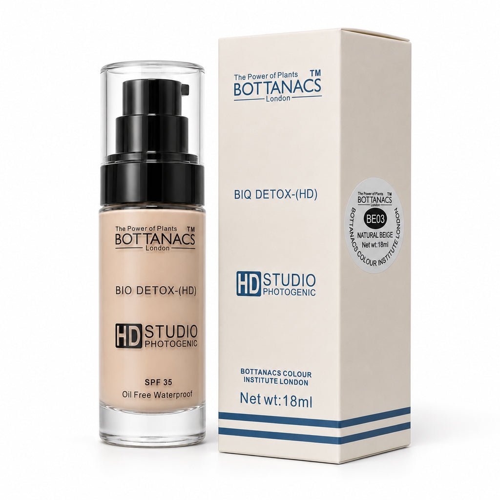 BOTTANACS Bio Detox Foundation SPF 35 – BE03 Natural Beige, 18ml – product view 6