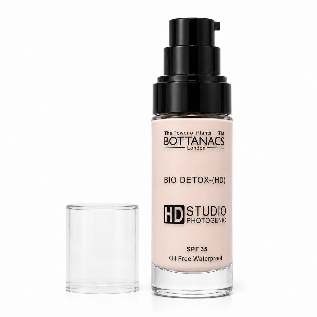 BOTTANACS Bio Detox Foundation SPF 35 – BE02 Light, 18ml – product view 4