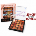 BOTTANACS Diamond 25-Color Eyeshadow Palette – Shade 02 – 20% off, Rs. 1399 reduced to Rs. 1119.20