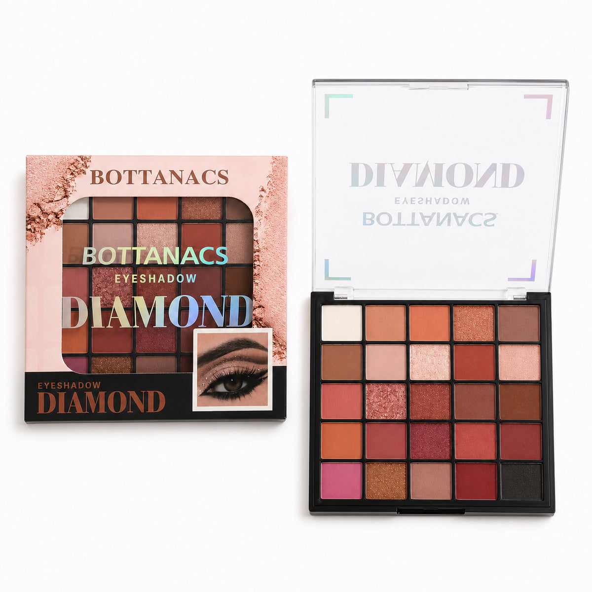 BOTTANACS Diamond 25-Color Eyeshadow Palette – Shade 01 – product view 5
