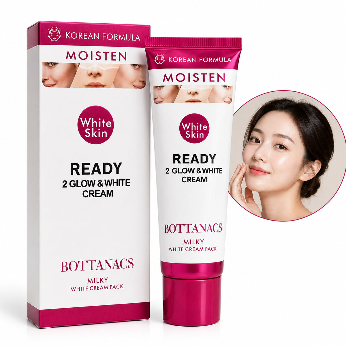 BOTTANACS Korean Formula Ready 2 Glow Cream – 95g – main product image