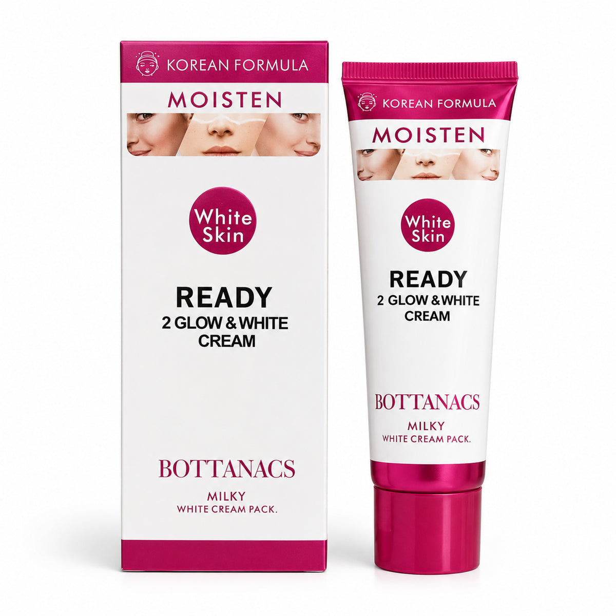 BOTTANACS Korean Formula Ready 2 Glow Cream – 95g – product view 4