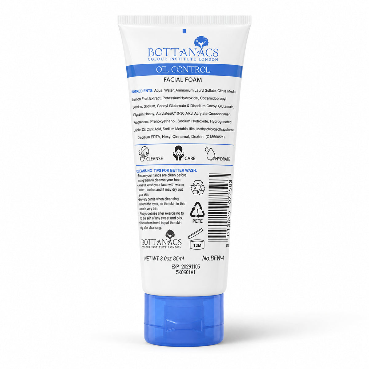 BOTTANACS Oil Control Facial Foam – Skin Clear Whitening – 85ml – product view 5