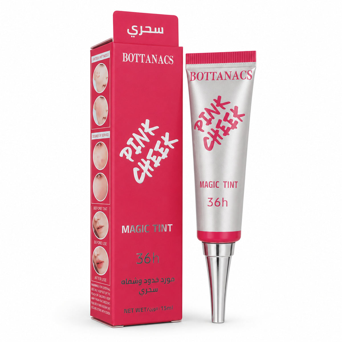 BOTTANACS Pink Cheek Magic Tint 36h – 15ml – product view 4