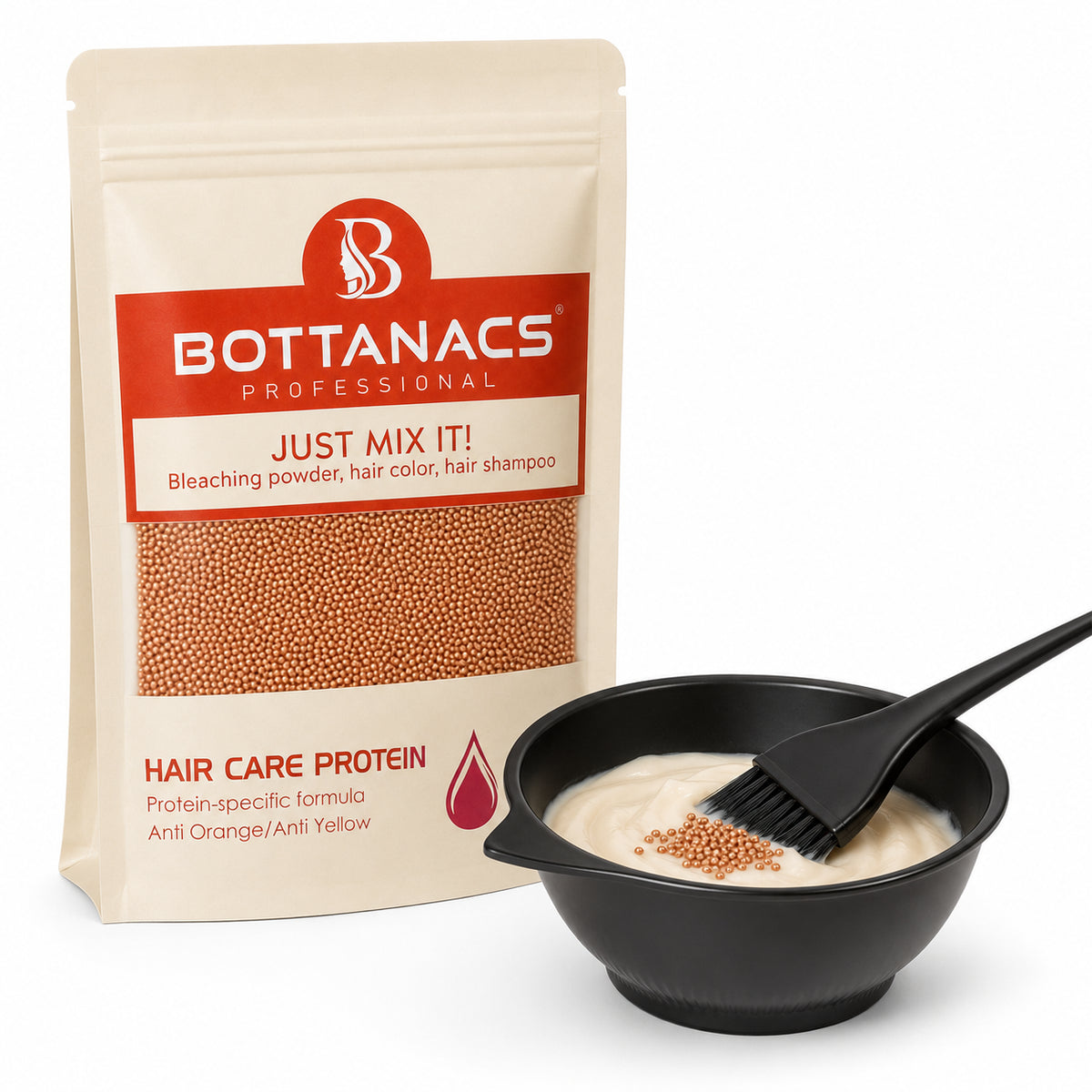 BOTTANACS Golden Protein Hair Treatment Balls – 100g – main product image