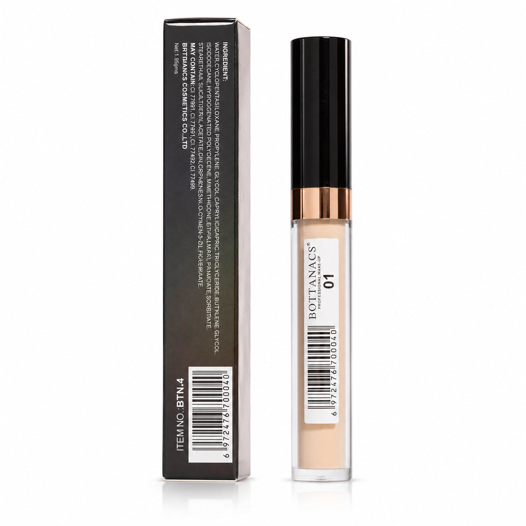 BOTTANACS 24H Waterproof Liquid Concealer – Shade 01 Fair Ivory – product view 5