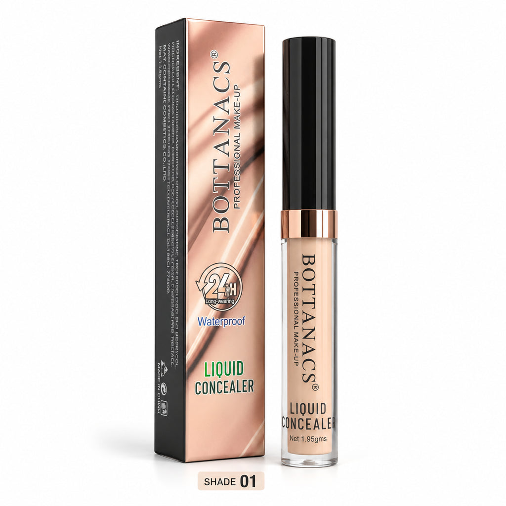 BOTTANACS 24H Waterproof Liquid Concealer – Shade 01 Fair Ivory – product view 6