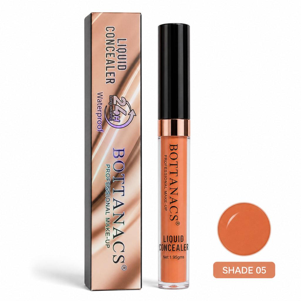 BOTTANACS 24H Waterproof Liquid Concealer – Shade 05 Warm Orange – product view 3
