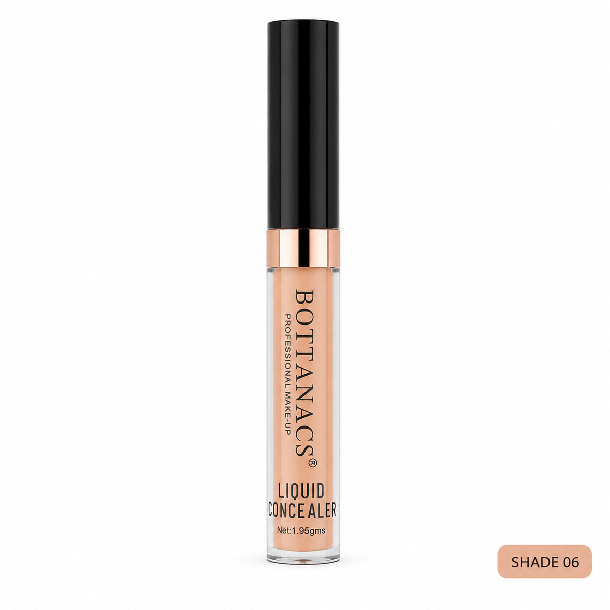 BOTTANACS 24H Waterproof Liquid Concealer – Shade 06 Warm Peach – product view 3