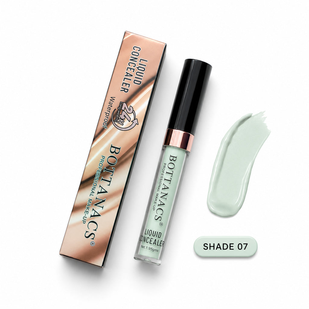 BOTTANACS 24H Waterproof Liquid Concealer – Shade 07 Green Corrector – product view 3
