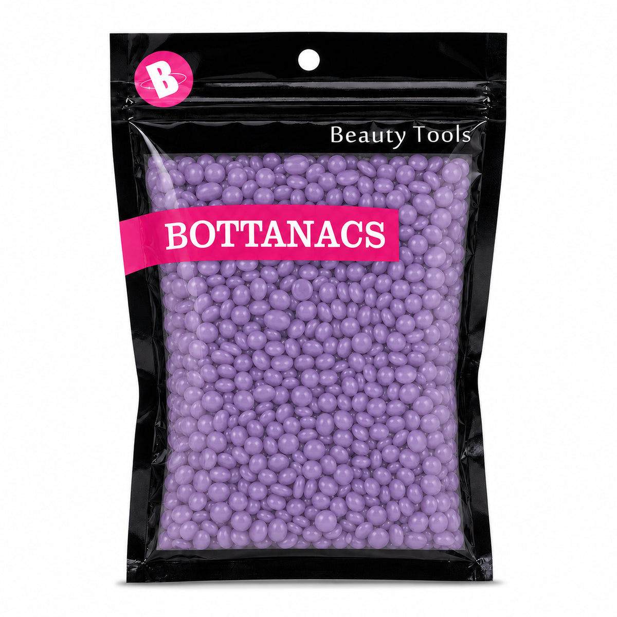 BOTTANACS Purple Hard Wax Beans – Face & Body – product view 2