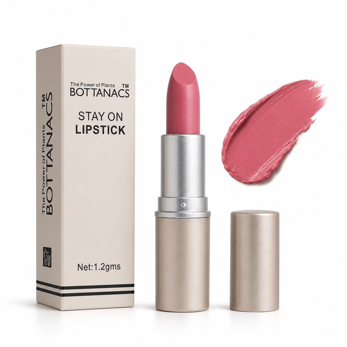 BOTTANACS Stay On Matte Lipstick – Shade 432 – main product image